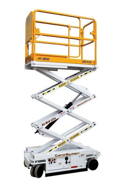 Custom Equipment HyBrid HB1430 scissor lift