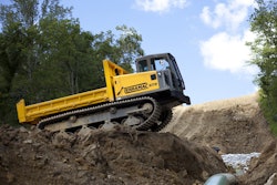 Terramac RT9 pipeline multi-terrain crawler carrier