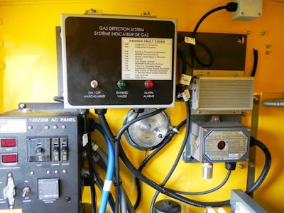 Wacker Neuson Combustible Gas Detection System