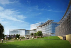 An artist’s rendering of the new Eaton Corp. North American headquarters in Cleveland.