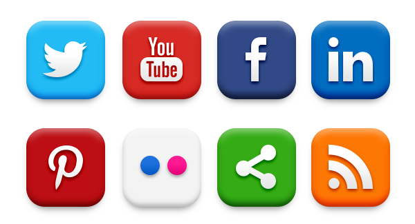 social media icons