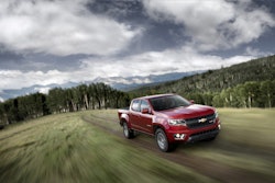 The 2015 Chevrolet Colorado Z71. Chevy announced the 2016 model of the midsize pickup will have a diesel option.