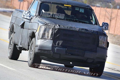 2015 Ford F-150 in testing
