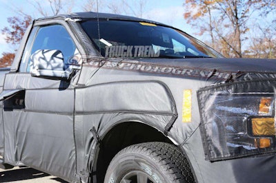 2015 Ford F-150 in testing