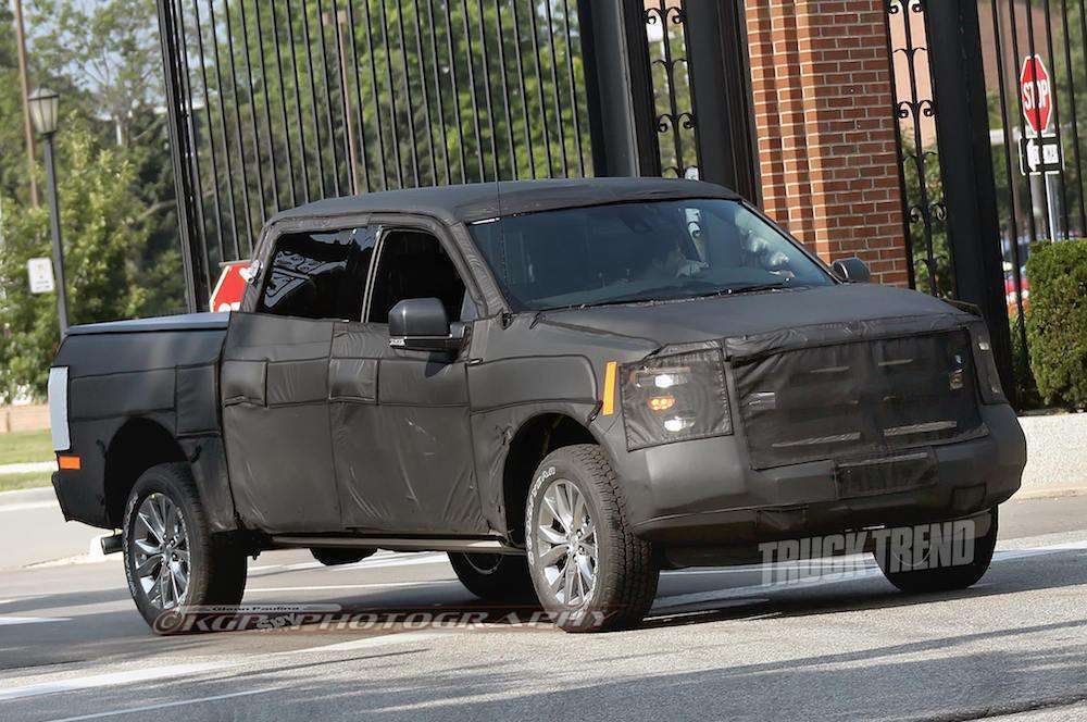 2015 Ford F-150 in testing