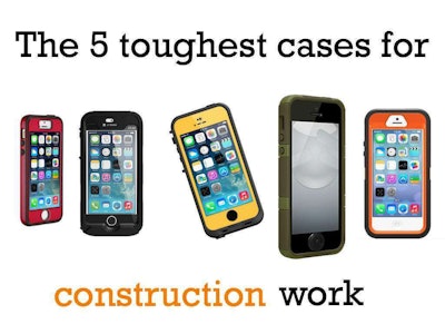 5 toughest smartphone cases for cosntruction work