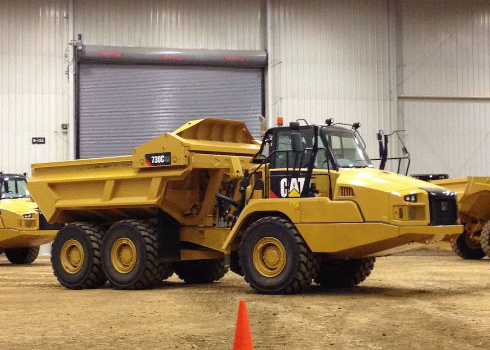 730c Caterpillar gives sneak peek at the new 730 C, 725 C Tier 4 Final ...