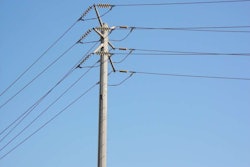 Overhead power lines