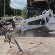 Bobcat’s T590 compact track loader was the top-selling new machine in August.