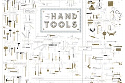 Hand Tools Chart by Pop Chart Labs
