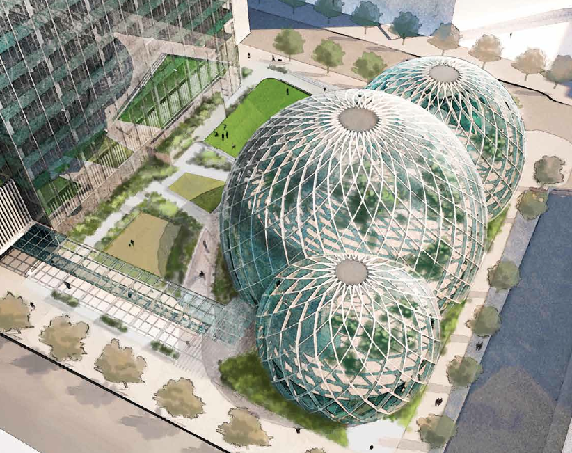 Amazon Seattle biosphere