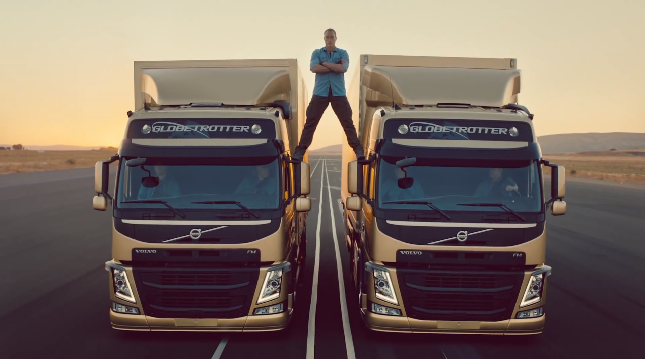 Jean-Claude Van Damme The Epic Split Volvo Trucks