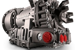 Allison’s automatic transmission features fluid drive and a torque converter. Adherents argue these provide 100-percent power and double rim pull, making them ideal for vocational applications.