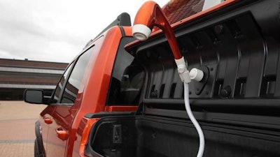 Ram 1500 Sun Chaser concept truck SEMA shower