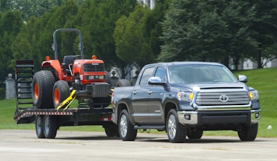 Toyota was the first to officially adopt J2807 towing standards several years ago. Ford and GM the last.
