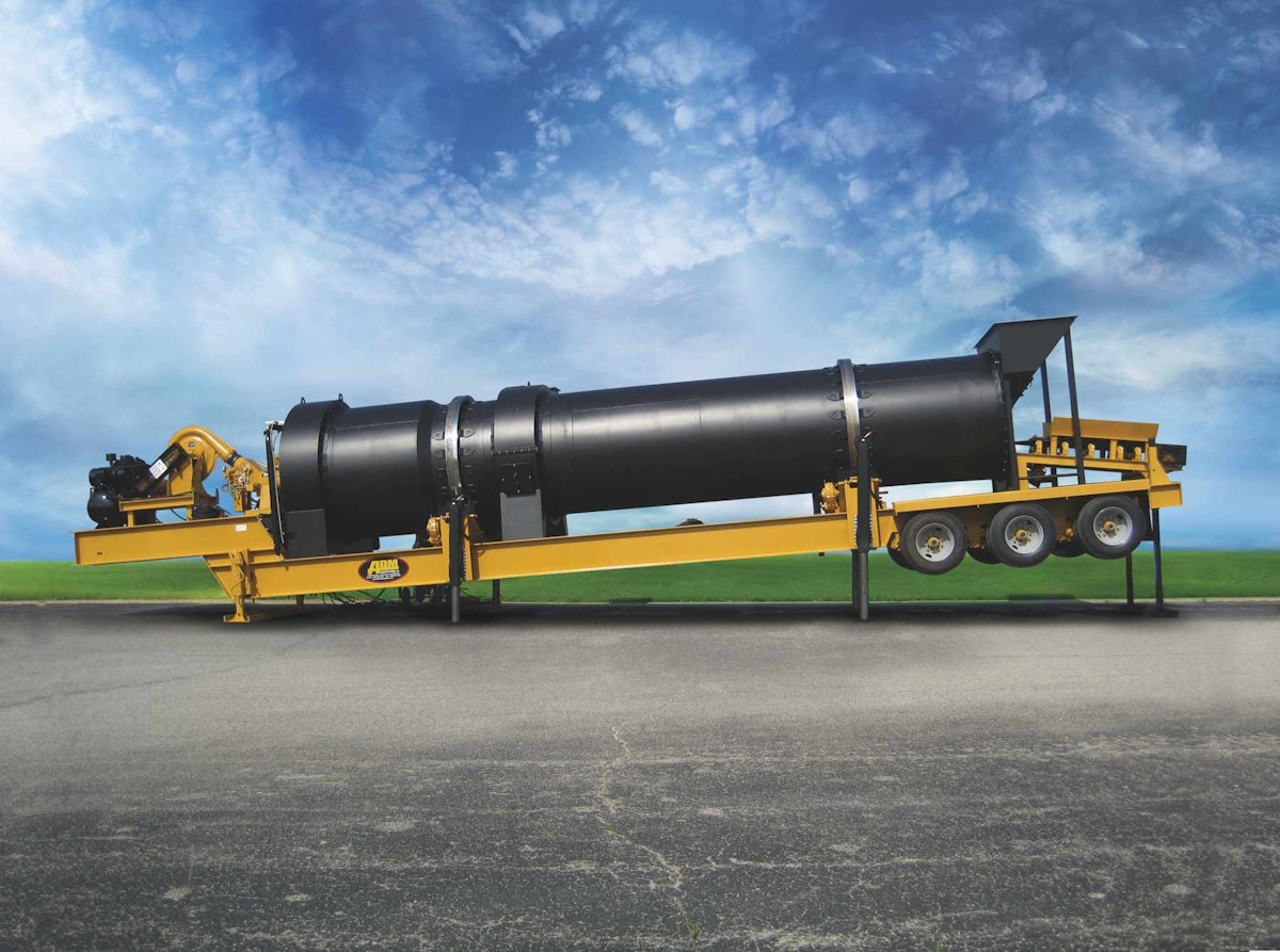 Asphalt Drum Mixers’ EX Series asphalt plants feature singledrum