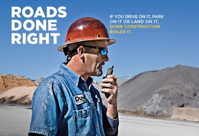 The Dunn Construction website makes a point of featuring its people.