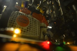 Stihl chainsaw silent night