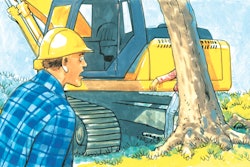 Caught-in/between accident