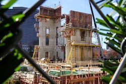 The Mormon temple under construction in Philadelphia. Credit: Stephanie Aaronson/Philly.com