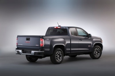 2015-GMC-Canyon-All-Terrain-Extended-Cab-Rear-Three-Quarter-in-studio-006
