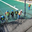 The company takes on a variety of concrete work, including this bridge deck pour.