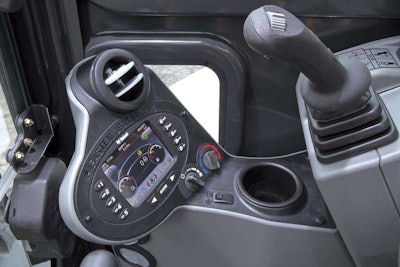 Bobcat deluxe instrument panel for compact excavators