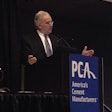 PCA chief economist Ed Sullivan speaks at World of Concrete 2014