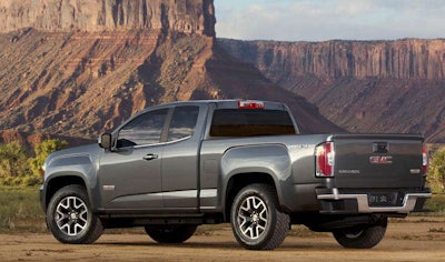 The all-new 2015 GMC Canyon is expected to deliver the segment’s best horsepower, segment’s best payload and segment’s best maximum trailering rating. (Click on images to view larger.)