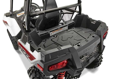 Front and rear storage make ACE ideal for outdoor recreation and some work applications. (Click to view larger.)