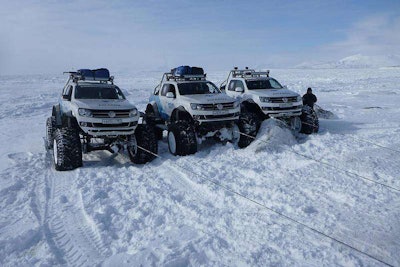 Volkswagen Polar Expedition Amarok pickup truck 2014 Winter Olympics Sochi