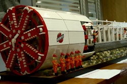 Bechtel LEGO tunnel-boring machine