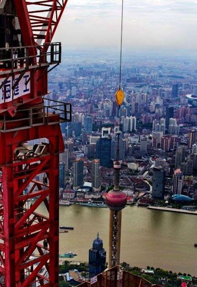 Wei Gensheng Shanghai crane operator photography