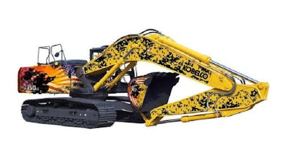 kobelco sk530 wounded warrior project excavator