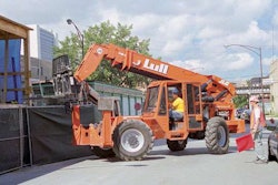 The Lull 1044C-54 Series II telehandler by JLG.