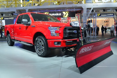 2015 Ford F-150 snow plow prep option