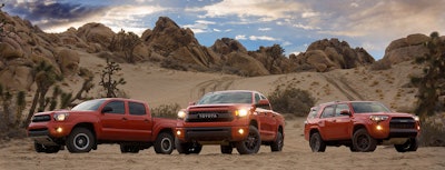 2015 Toyota TRD packages