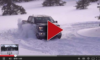 F-150 snow video