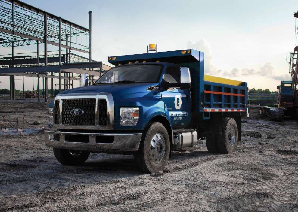 2015 Ford F-750 dump config