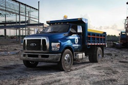2015 Ford F-750 dump config