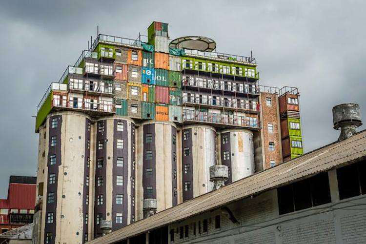 Johannesburg shipping container dorm