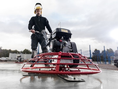 Concrete, surfacing, power trowel, STG