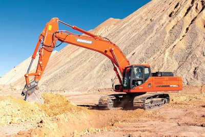 DX350-5 excavator