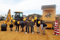 Diggerland USA ground breaking