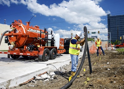 Ditch Witch FX30 vacuum excavator