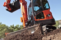 DX63-3 compact excavator