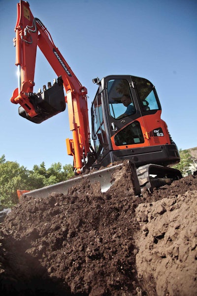DX63-3 compact excavator
