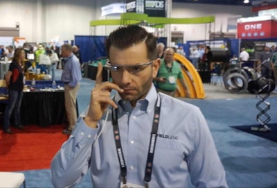 Field Lens Ceo Doug Chambers Demonstrates Google Glass