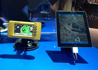 Users can supplement Topcon’s Enterprise Solutions with the company’s HT-30 haul truck module (part of SiteLink 3D) or iPad app.