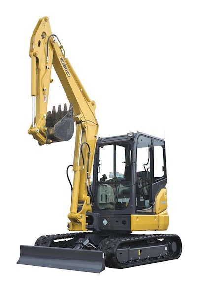 SK55SRx compact excavator